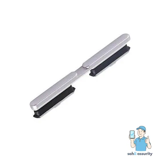 Volume Side Button Outer for Realme Narzo 30 Silver